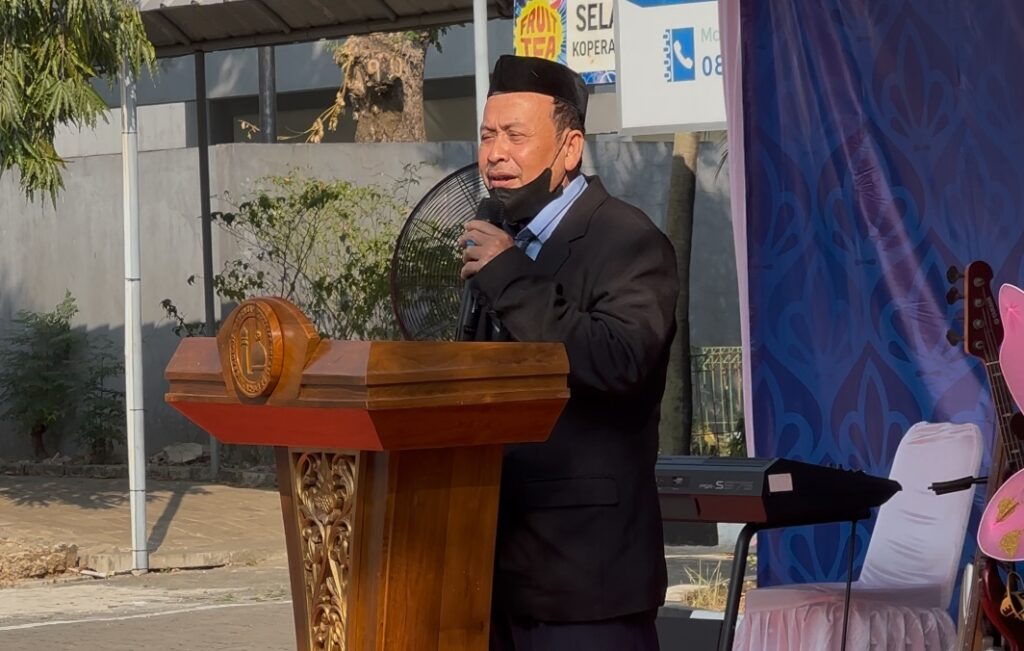 sambutan dari Bapak H. Safrudin, M.Pd