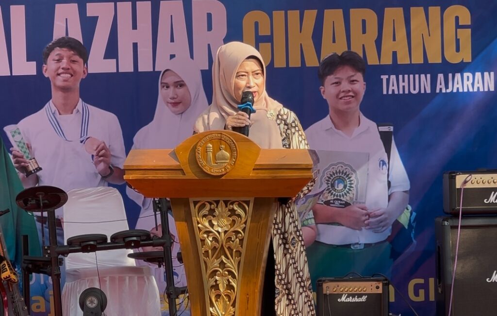 Sambutan berikutnya disampaikan oleh perwakilan Forkom Jamiyyah